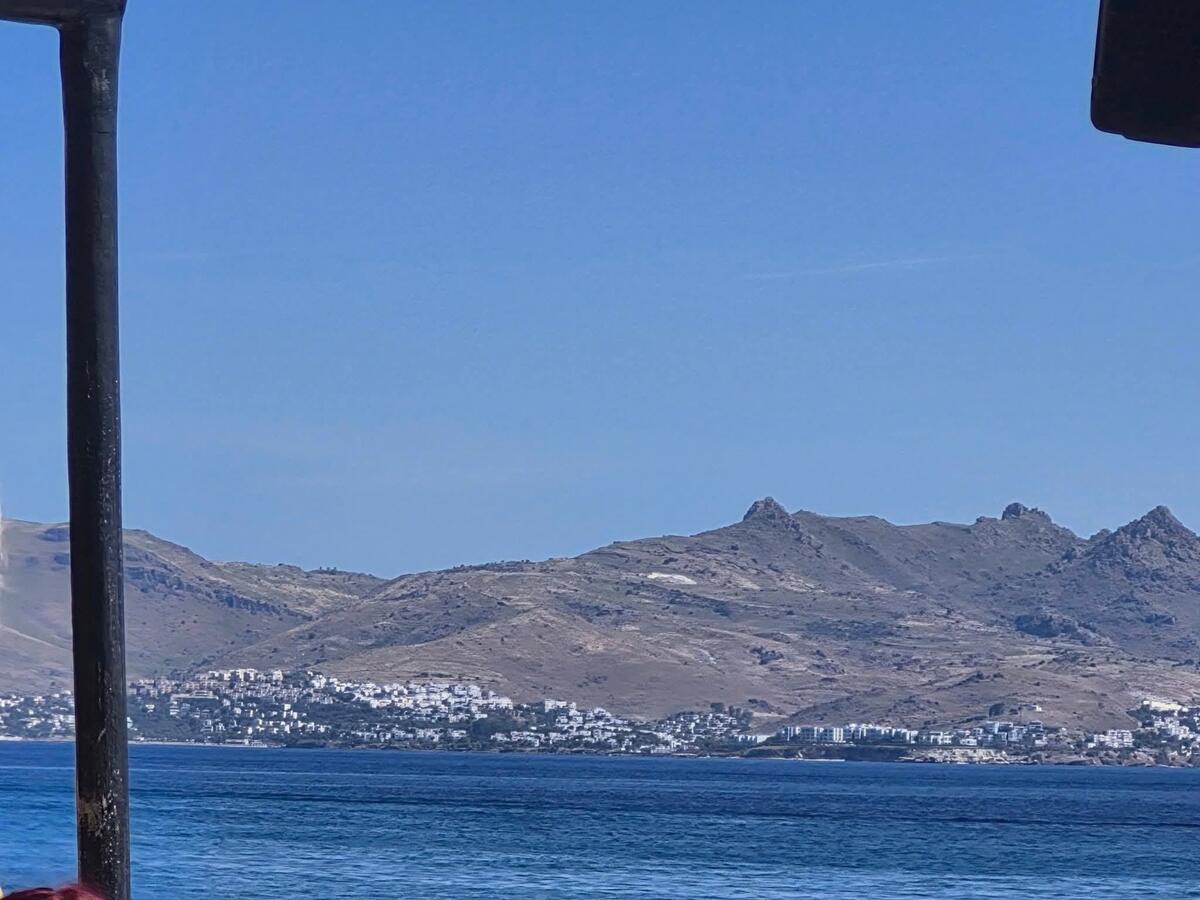 Kos coastline across the Aegean Sea
