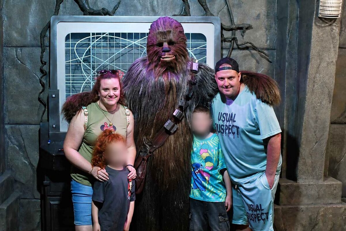 Our family meeting Chewbacca