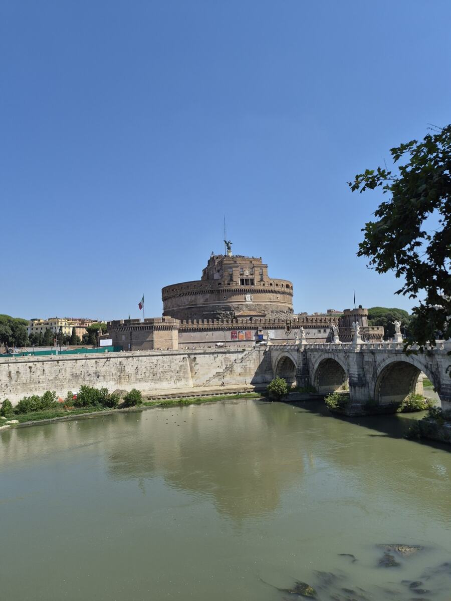 Castel Sant'Angelo beside the River Tiber