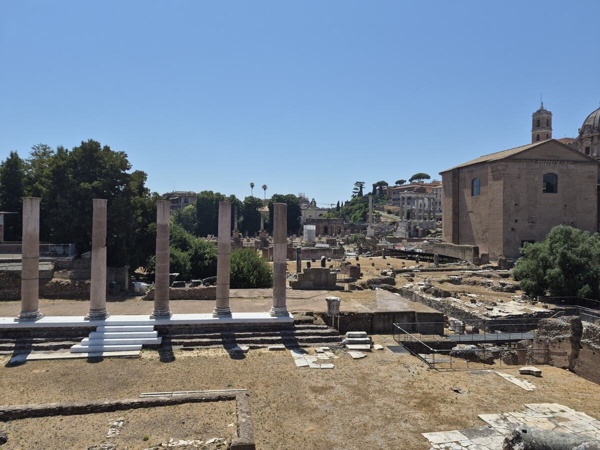 Ruins in the Roman Forum