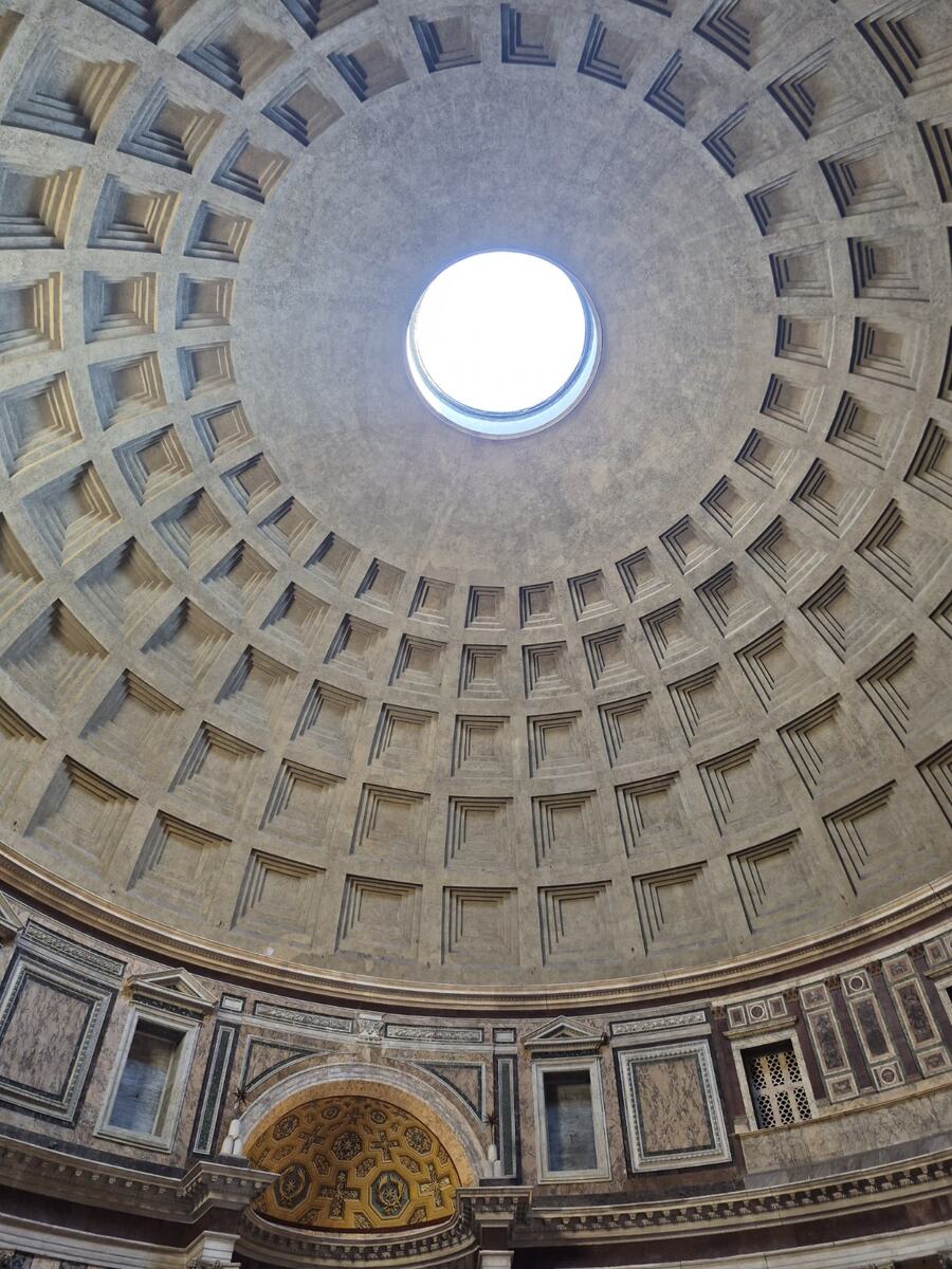 The Pantheon dome and oculus